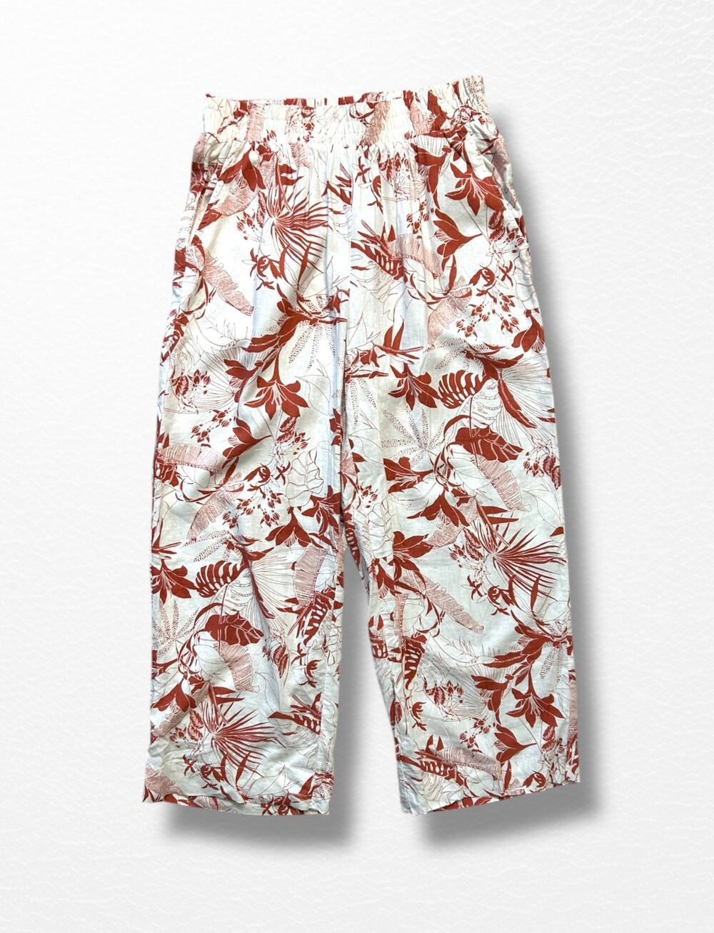 Panama Jack Women’s Linen Blend Palazzo Pants, Size S